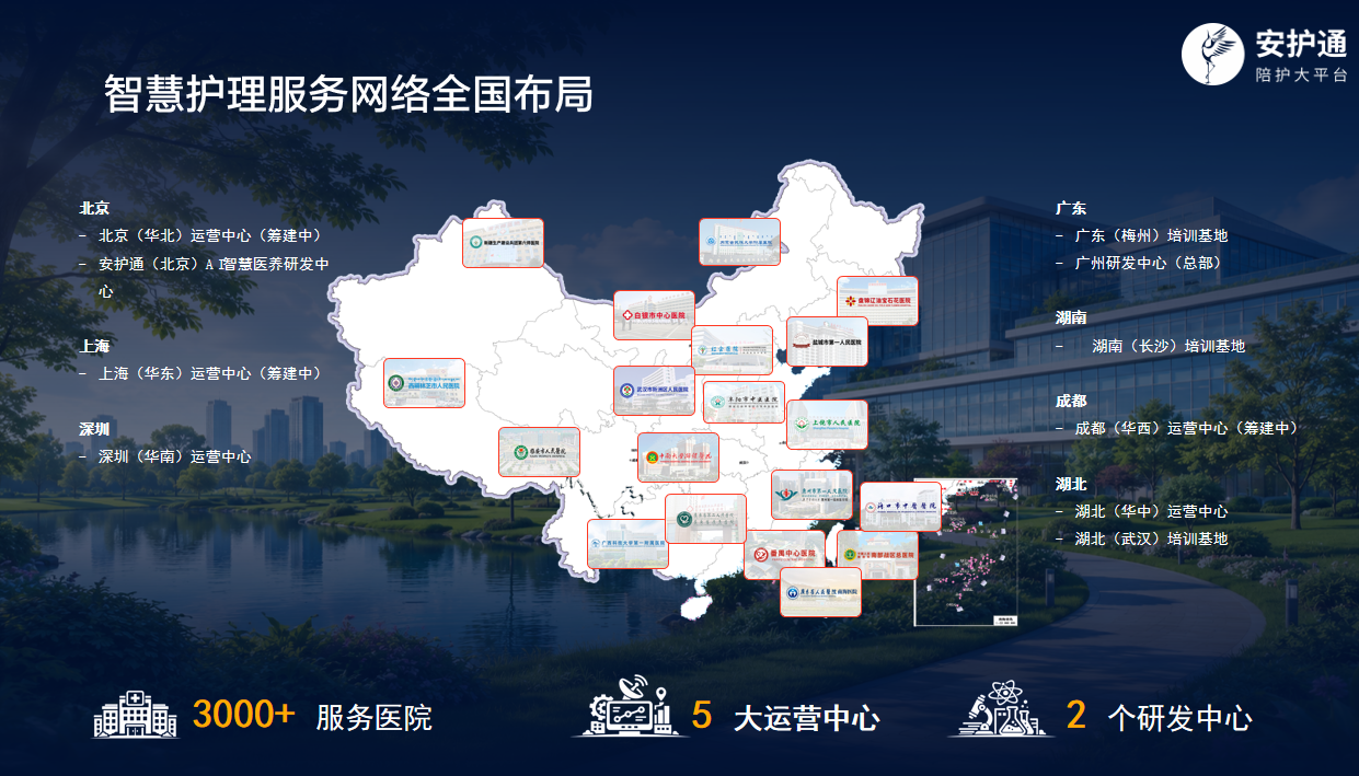 安护通，全国领先的一站式智慧陪护平台